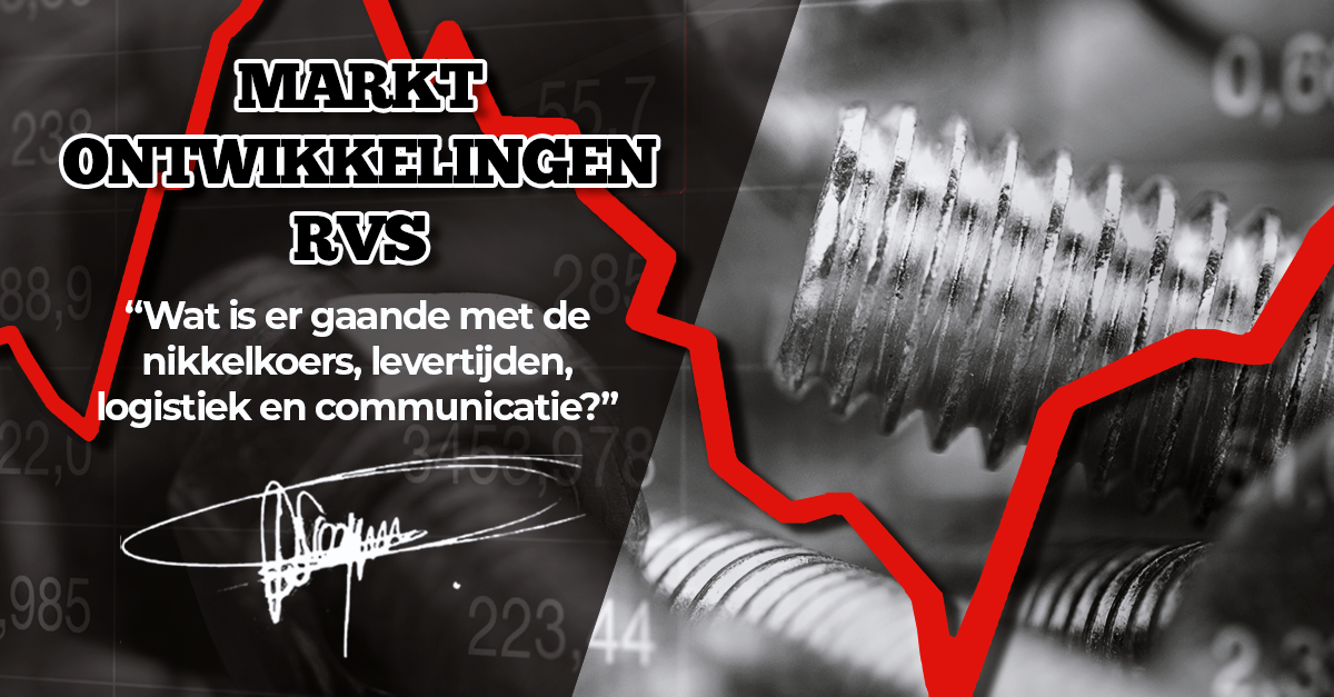 De marktontwikkelingen van RVS bevestigingsmaterialen Mei 2020